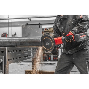 Polizor unghiular 230 mm cu frânare și comutator tip clapetă M18 FUEL™ ONE-KEY™ M18 ONEFLAG230XPDB-122C, 2 ACUMULATORI, INCARCATOR, CUTIE PLASTIC - Img 5