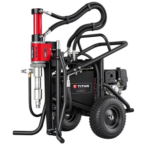 Pompa airless Titan HYDRA X 7230 CART Honda GX390 11.7 cp debit 11.4 l/min - Img 1