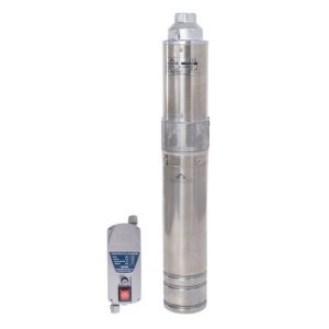 Pompa submersibila cu surub Wasserkonig XW3080, pentru ape curate, diametru 4", putere 1200 W, debit 3000 l/h, inaltime refulare 80 m - Img 1