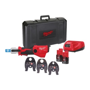 Presa hidraulica Milwaukee FORCE LOGIC™ ONE-KEY™ sub-compacta, M12 ONEHPT-202C V