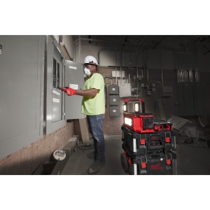 Proiector cu încărcător M18™ PACKOUT™ Milwaukee M18 POALC-0, alimentare cu acumulator - neechipat - Img 5