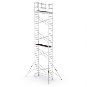 ProTUBE S10 Schela mobila profesionala din aluminiu H lucru 10,4m - Img 1