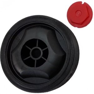 Roata compresor 125mm, pentru compresoare de 24l si 50l FIAC - Img 2