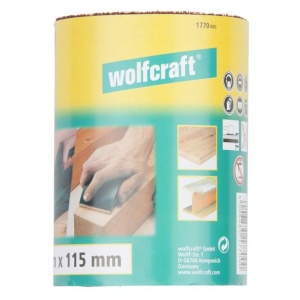 Rola slefuire Wolfcraft 1770000, granulatie 40, 5 m x 115 mm - Img 2