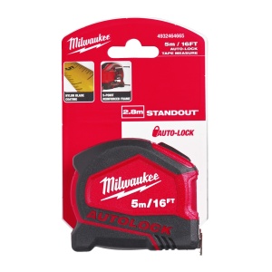 Ruletă cu autoblocare Milwaukee 5 m-16'/25 - Img 1