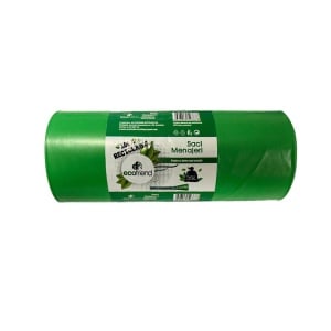 Saci menaj 35 L (50 x 70) 22 microni 15 buc/rolă LDPE - Img 4