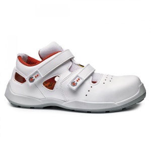 Sandale Sky Sandal S1P ESD SRC B0637, culoare Alb