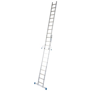 Scara culisanta din aluminiu Stabilo, 2x12 trepte - Img 1