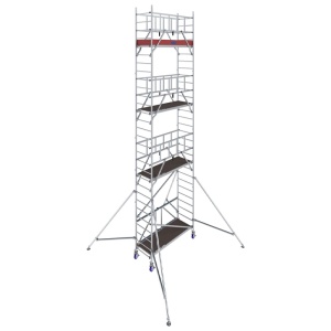 Schela Protec XS1000, 0,6 x 2m, aluminiu, inaltime lucru 8,7m - Img 3