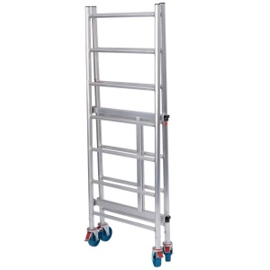 Schela ROLLTEC pliabila 0,75 x 1,6m, aluminiu, inaltime lucru 2,90m - Img 5