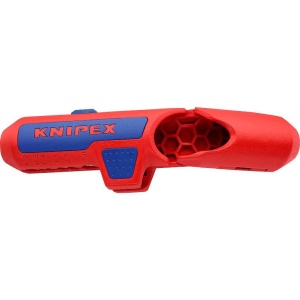 Scula universala pentru dezizolat cablu pentru secțiunile 0,2 / 0,3 / 0,8 / 1,5 / 2,5 / 4 mm², KNIPEX ergoStrip, 135 mm