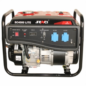 SENCI, Generator curent SC-4000 LITE, Putere max. 3.8 kW, 230V, AVR, motor benzina - Img 3