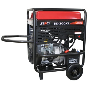 SENCI, Generator SC-300XL, Putere max. 3.5 kw, 230V, AVR, motor benzina, curent sudura 50 - 300 A - Img 4