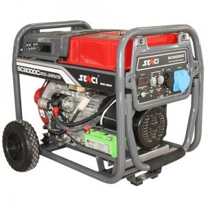 SENCI, Generator SC-8000D, Putere max. 7.0 kw, 230V, AVR, motor Diesel