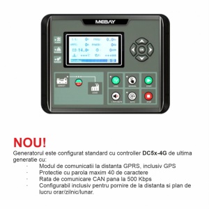 SENCI, Generator SCDE 19i-YS-ATS, Putere max. 19 kVA, 400V, AVR, motor Diesel - Img 2