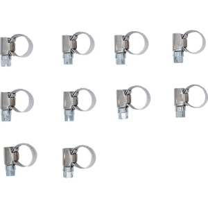 Set 10 coliere INOX, pentru furtune Ø 8 - Ø 12 mm - Img 4