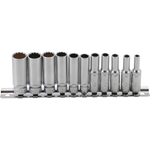 Set 11 chei tubulare lungi 4 - 13 mm, 1/4", 12 puncte
