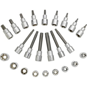 Set 24 capete insurubare torx Stanley STMT1-74176, antrenare 1/2", in modul pentru sertare - Img 3
