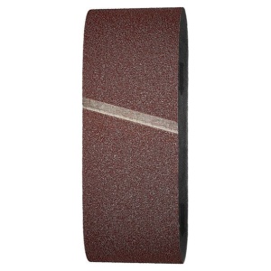 Set 3 benzi de slefuit Wolfcraft 1919000, pentru lemn si metale, Gr. A24 , 75x533 mm
