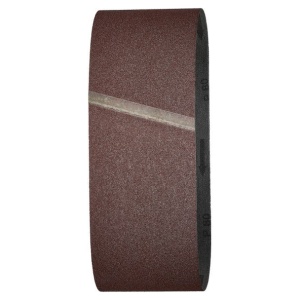 Set 3 benzi de slefuit Wolfcraft 1920000, pentru lemn si metale, Gr. A80 , 75x533 mm - Img 2