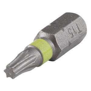 Set 3 biti pentru insurubat Wolfcraft 2477000, TX15, prindere E63, lungime 25 mm - Img 1
