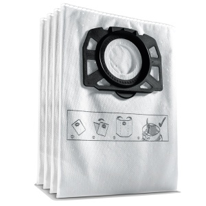 Set 4 saci din fleece Karcher pentru WD4, WD5, WD6, SE5100, SE6100