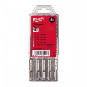 Set 5 burghie beton SDS plus Milwaukee