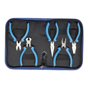 Set 5 piese BGS clesti mini, de precizie, pentru electronica 105-130mm - Img 1