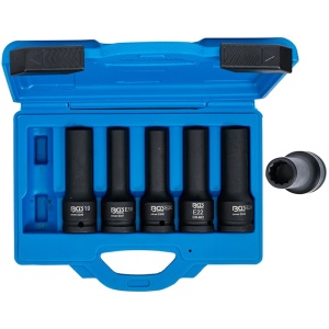 Set 6 chei de impact E18 - E24 + 17 - 19 mm, 3/4" pentru suruburi chiulasa camioane - Img 5