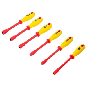 Set 6 chei tubulare izolate BGS VDE 1000V, 5.5 - 12 mm