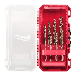 Set 8 burghie metal MILWAUKEE HSS-CO 3-10 mm - Img 2