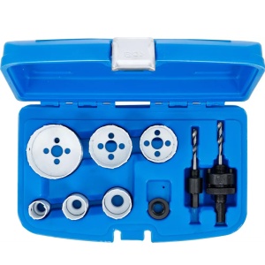 Set 8 piese carote bimetal BGS Ø 22 - 65 mm - Img 2