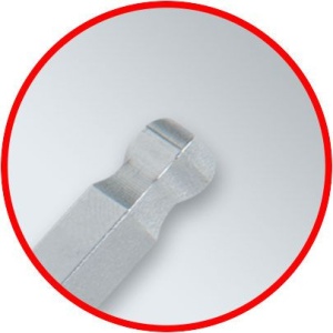 Set 9 chei imbus KS TOOLS cu cap sferic, 1,5-10 mm - Img 4