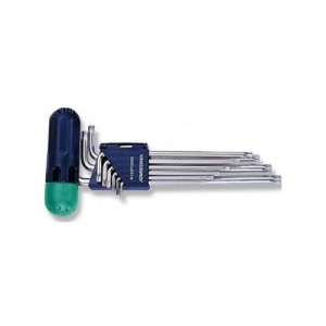 Set 9 chei imbus torx gaurit maner extra lung Jonnesway T10-T50