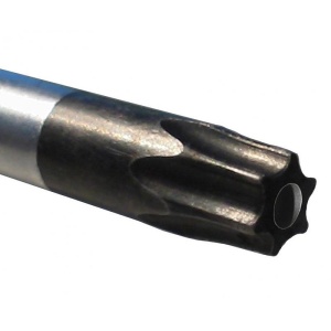 Set 9 chei Torx cu gaura lungi tip L, TT10 - TT50 - Img 2