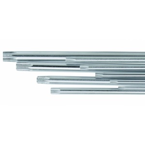 Set 9 chei Torx lungi tip L, extra lungi, T10 - T50, cromate - Img 5