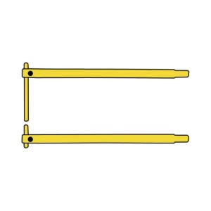 Set brate XD2 pentru sudura in puncte Telwin 803017, 350 mm, cu electrozi