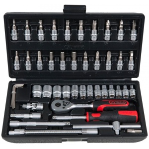 Set chei tubulare 1/4" CLASSIC KS TOOLS, 48 de piese - Img 2