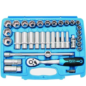 Set chei tubulare 3/8", 61 piese - Img 2