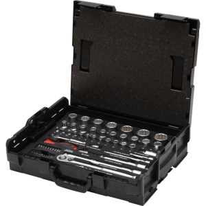 Set chei tubulare, WIHA, 1/4", 1/2", 60 piese