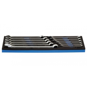 Set de 12 chei combinate Unior varianta lunga in modul SOS 8-24 mm