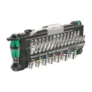 Set de scule Wera Tool-Check Imperial PLUS 39 piese 05049060001