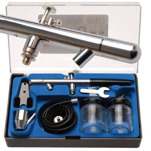 Set de vopsit aerograf (airbrush) BGS - Img 1