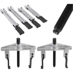Set extractoare universale cu 2 brate reversibile, 35 - 130 mm, 160 mm - Img 3