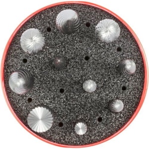 Set Freze Carburi metalice cu tijă de 6 mm – 10 piese - Img 2