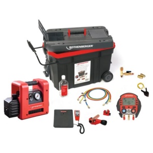 Set frigorific complet Rothenberger ROCADDY 120 R32 manifold digital