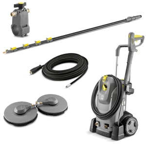 Set Karcher iSolar 800 Advance (700-1000l/h) cu HD7/14-4M, tija telescopia TL10C, furtun 11.5m, 230V - Img 1