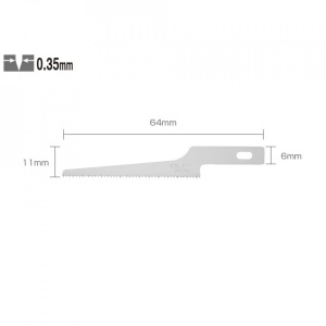 Set KB4-NS/3 - lame japoneze decoratiuni, 3 bucati, Olfa - Img 1