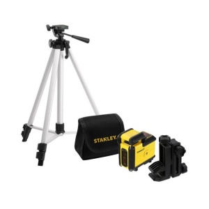 Set nivela laser Cross 360 si trepied Stanley STHT77640-1, 20 m - Img 1
