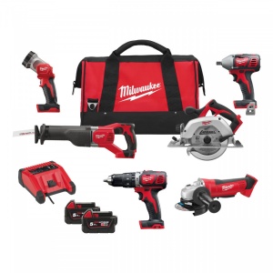 Set scule cu acumulatori M18™ Milwaukee M18 PP6B-502B